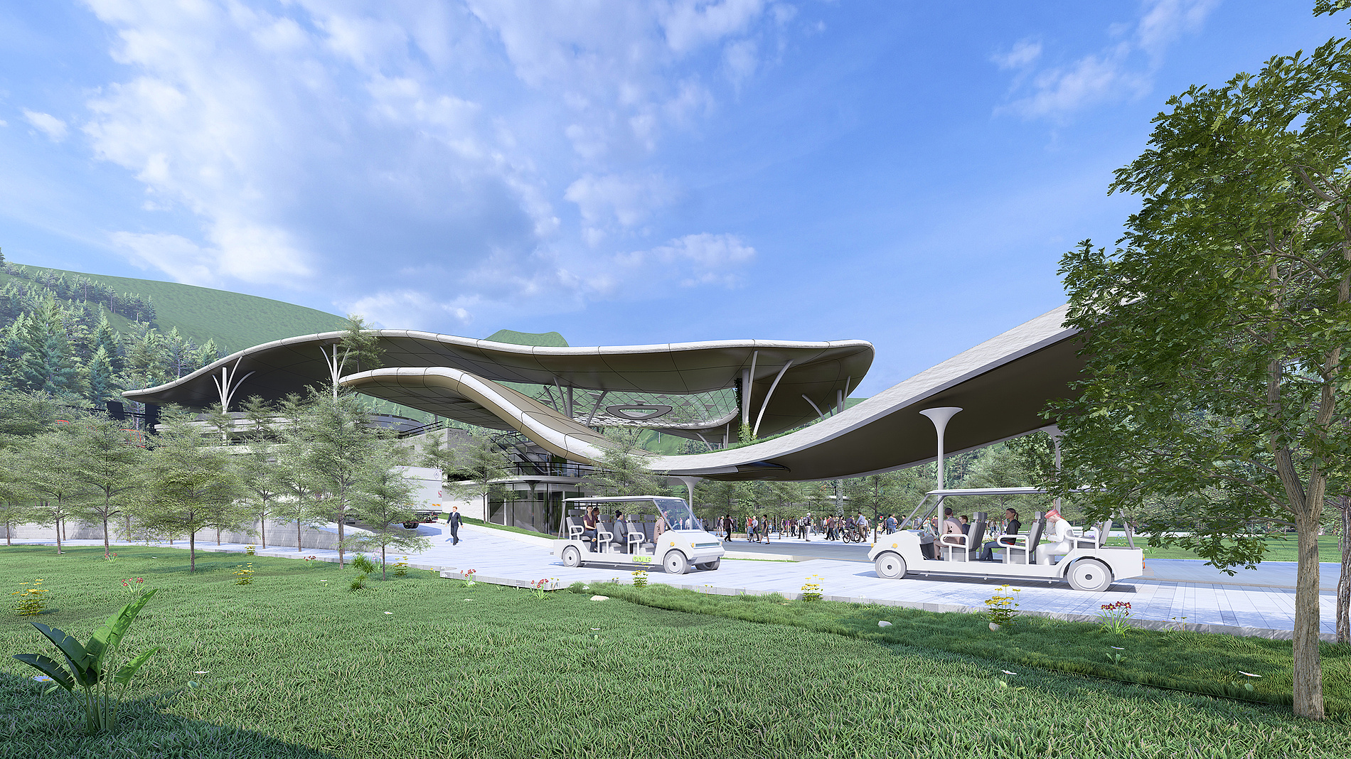 alle Renderings: Doppelmayr-Gruppe