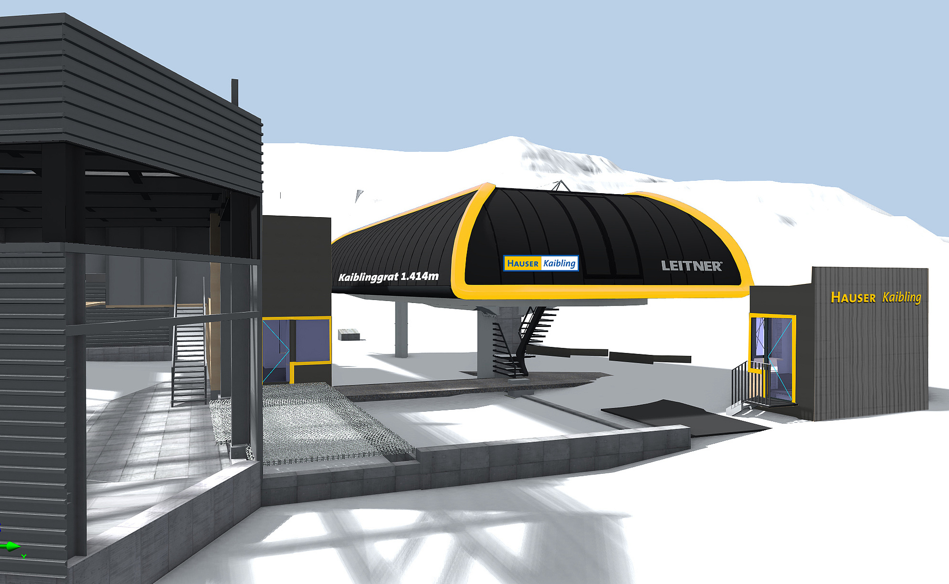 Rendering: Hauser Kaibling