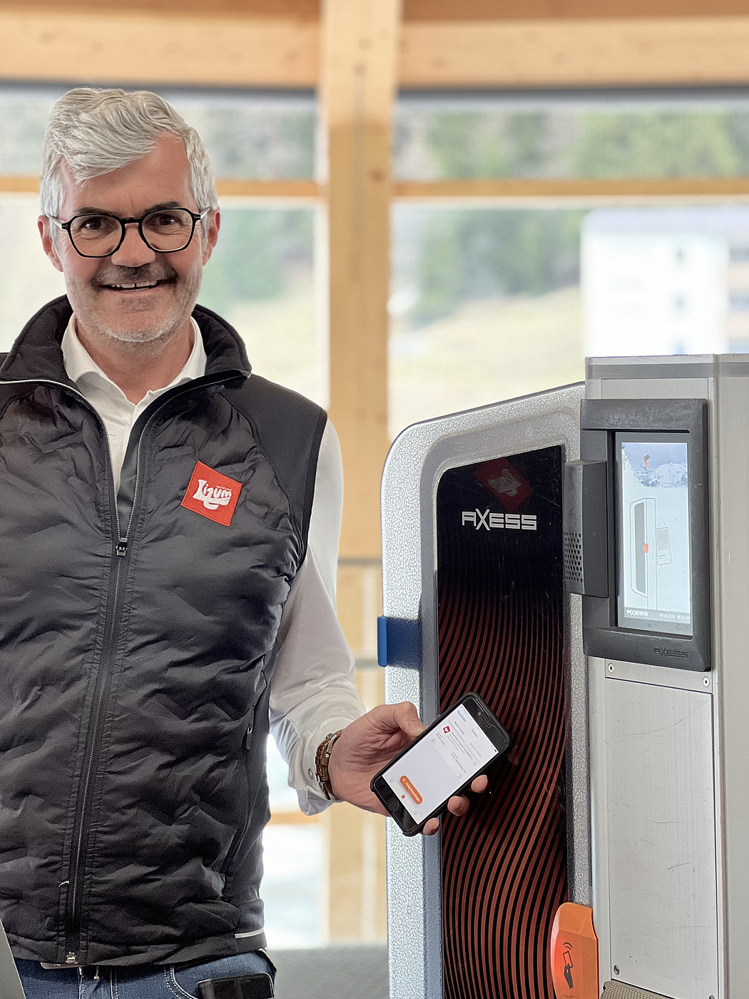 Das Skiticket am Handy
