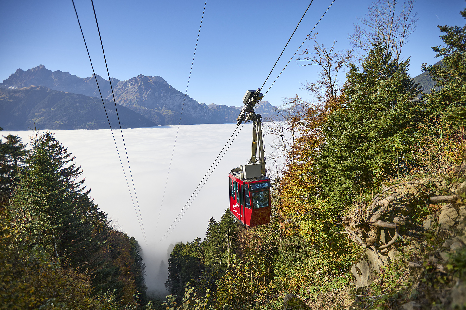 Autonomer Betrieb für die Pendelbahn Schattdorf-Haldi 