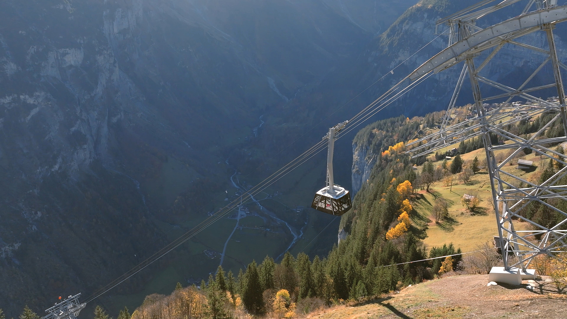Erste Etappe des Neubaus der Schilthornbahn abgeschlossen