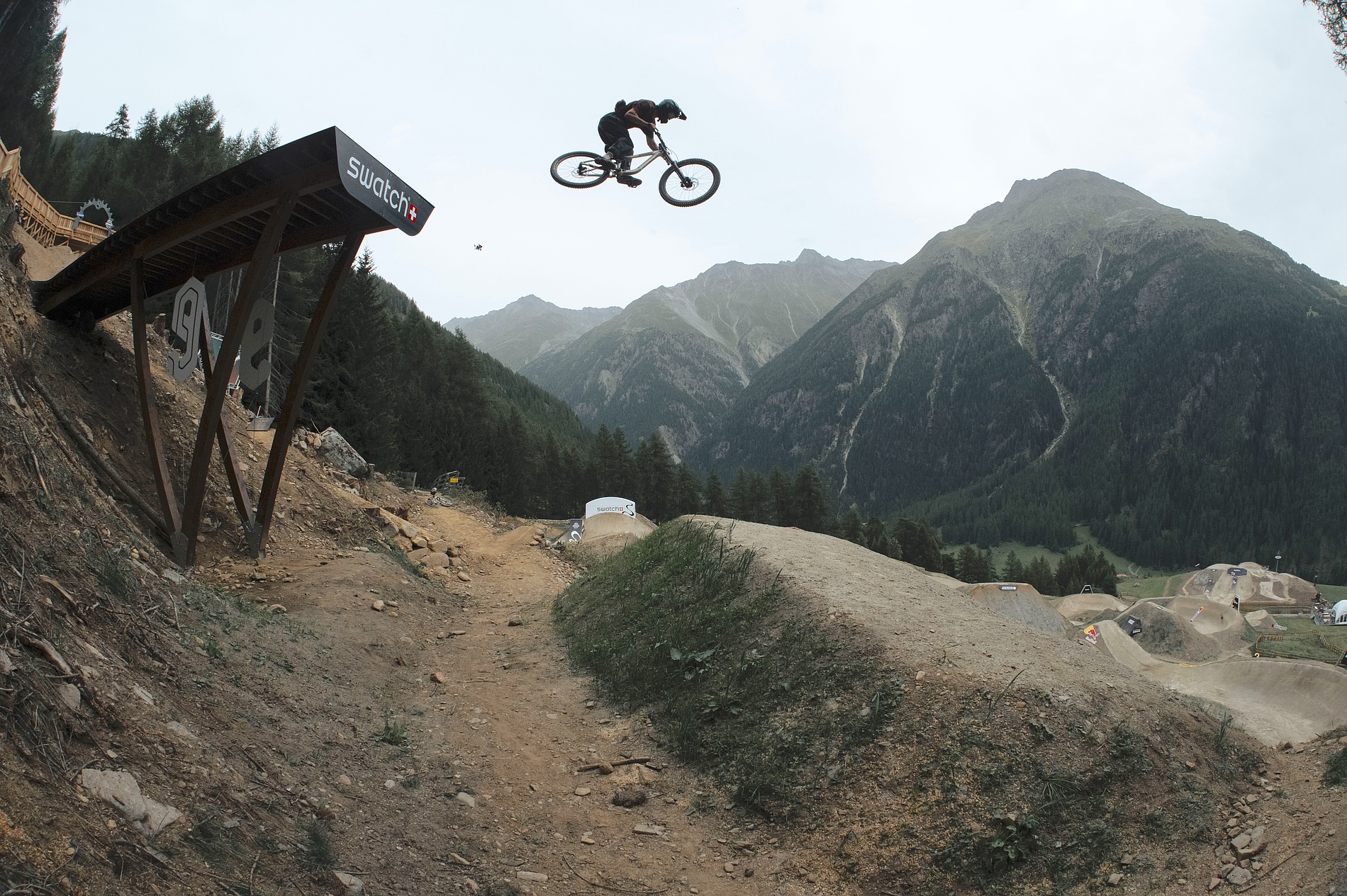 Neuer Dirtpark in der Bike Republic Sölden 