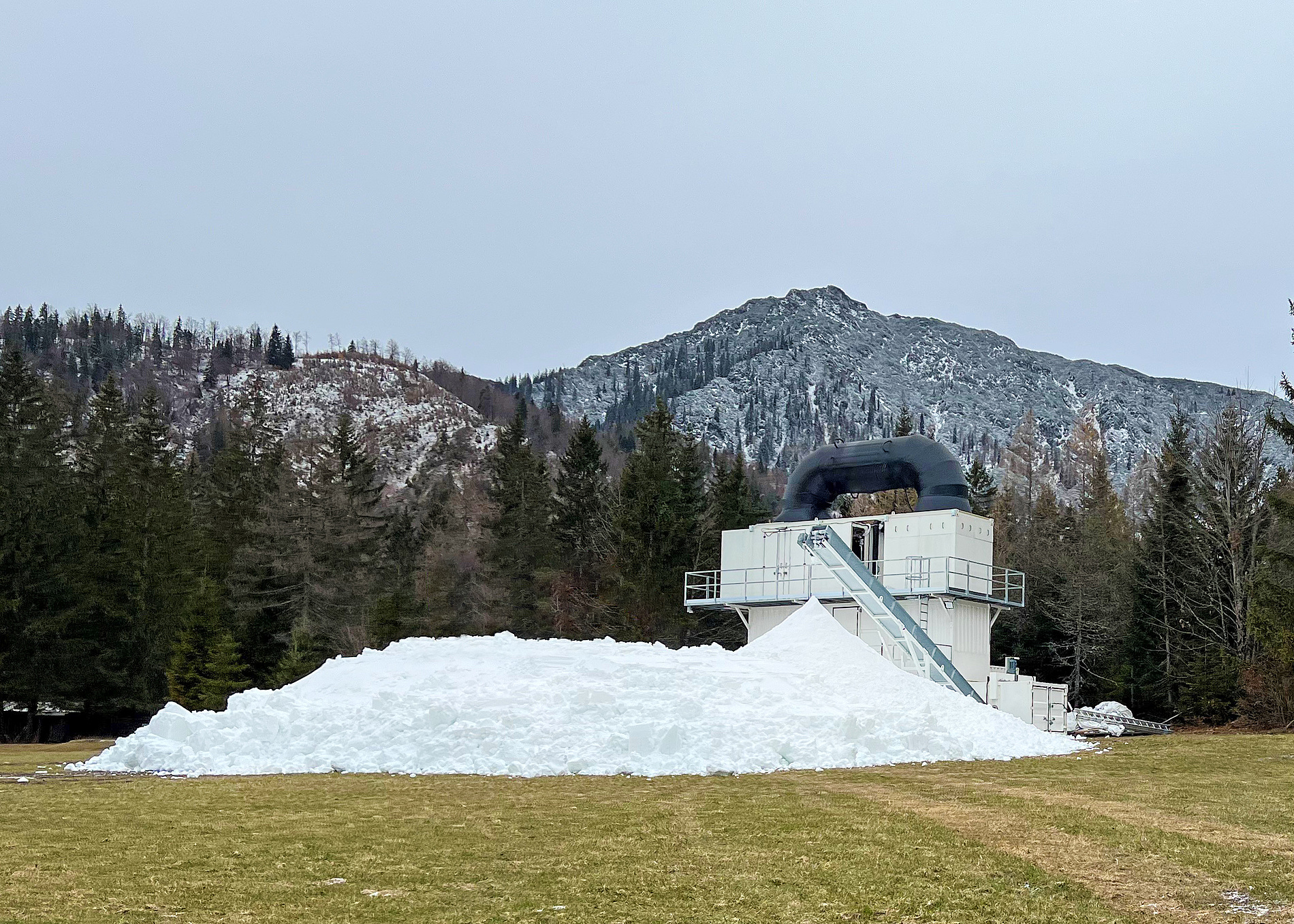 Perfekter Schnee für den Weltcup in Hochfilzen
