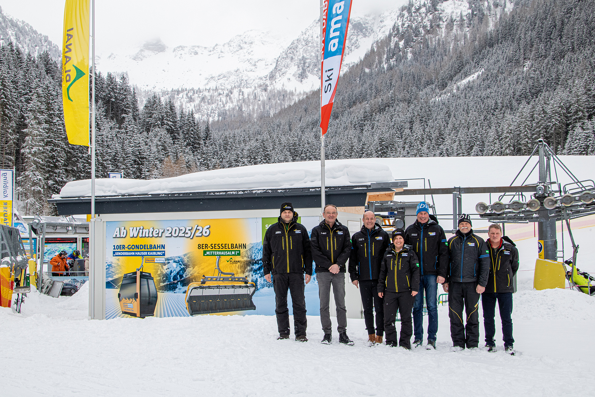 Zwei neue Bahnen am Hauser Kaibling und Planai