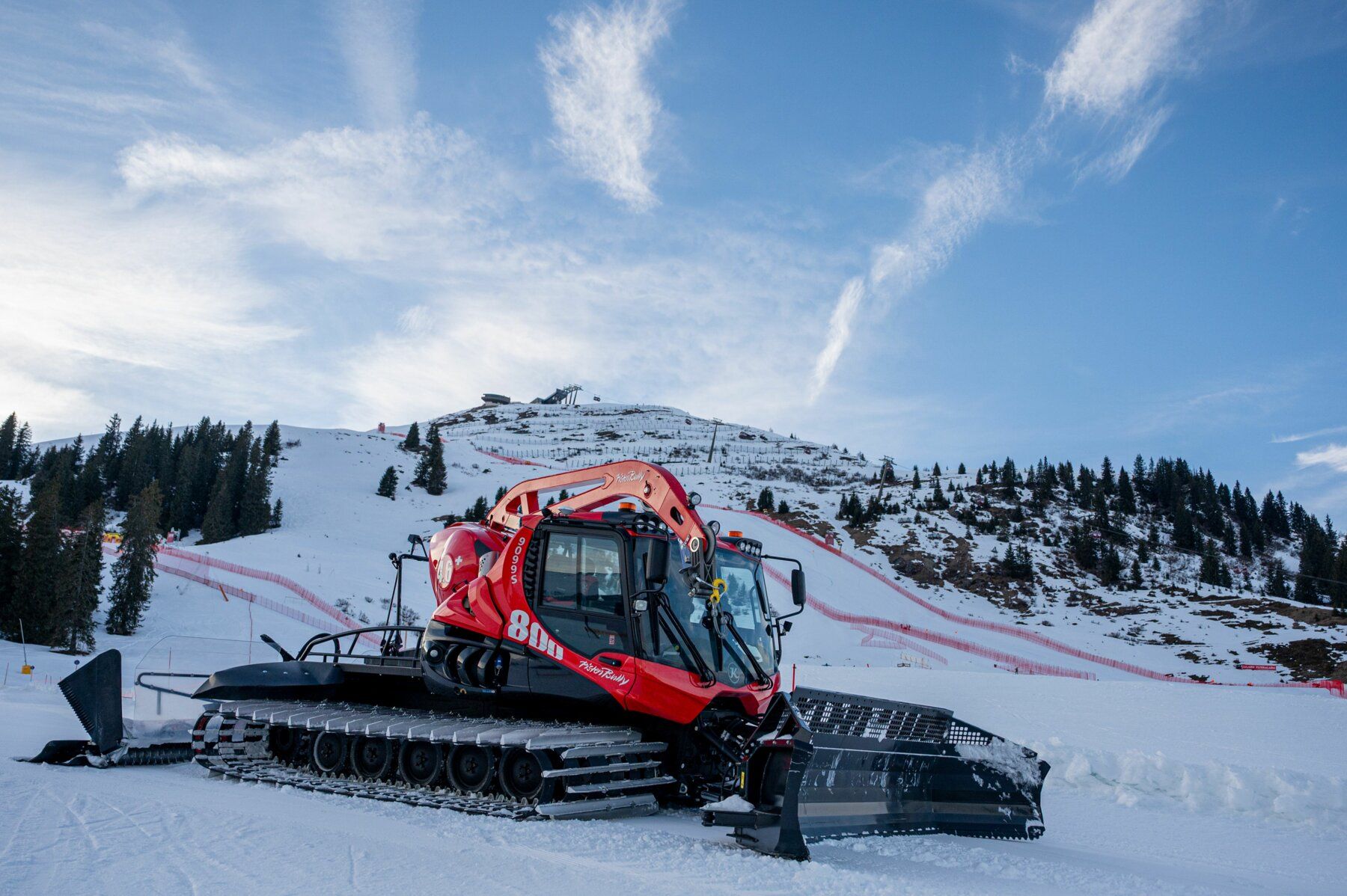 Pistenbully sorgte für WM-reife Pisten in Saalbach