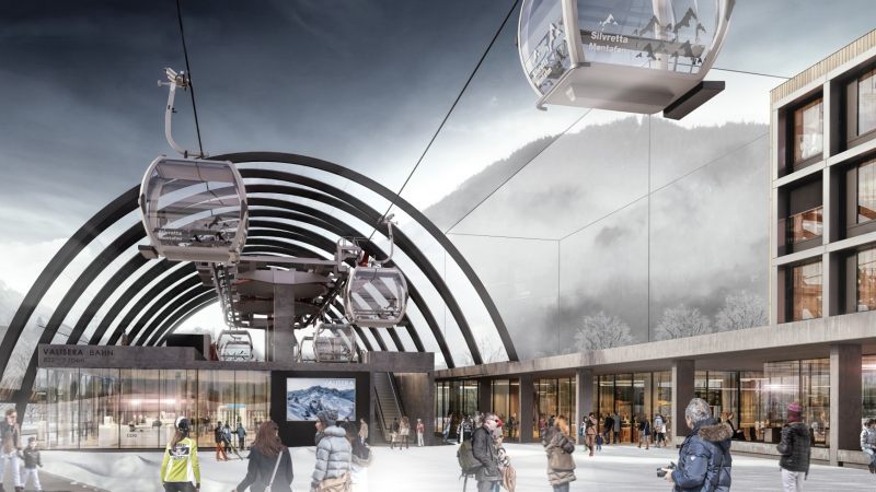 Umbau der Valisera-Bahn und neuer Silvretta Park im Montafon
