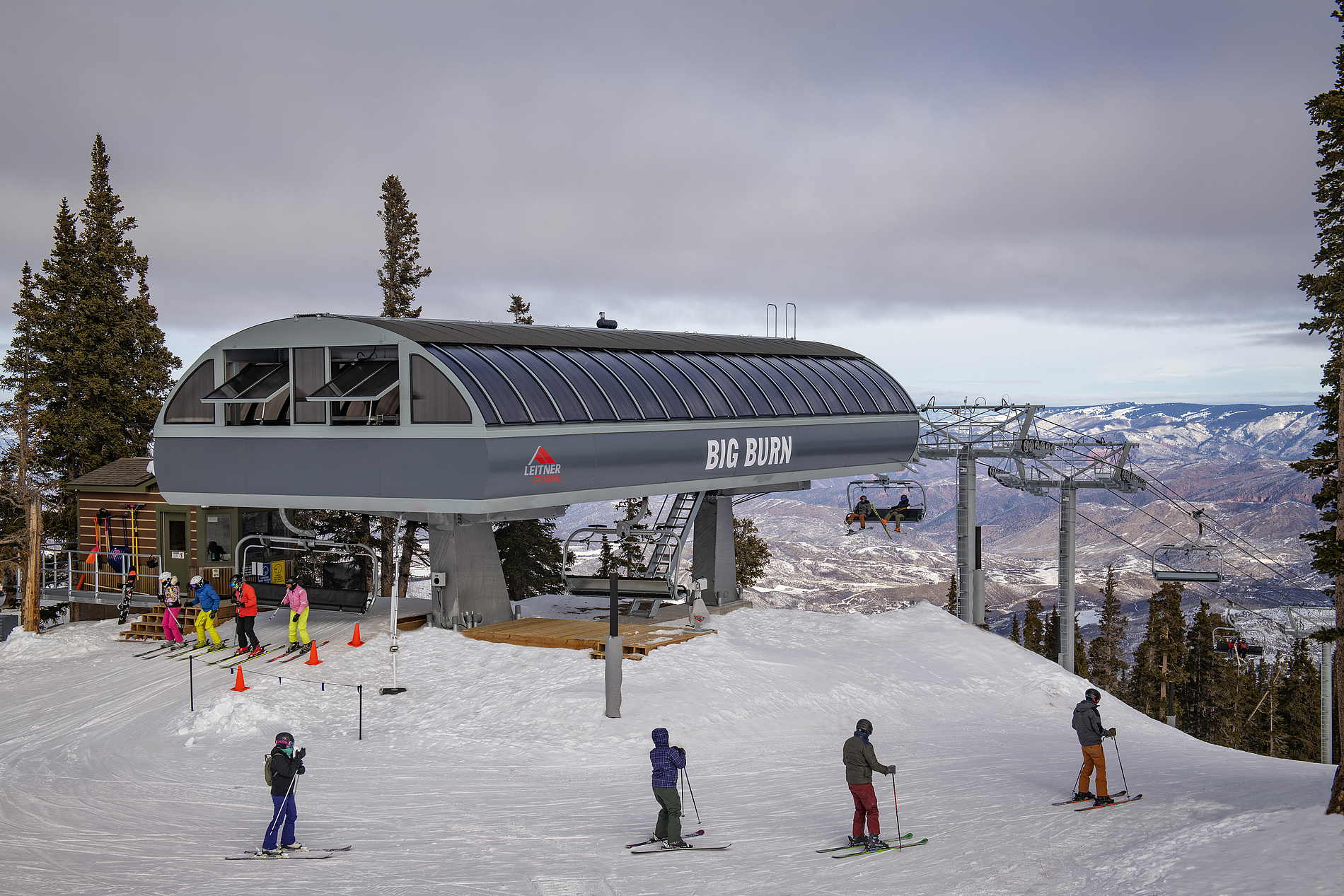 Neue Big Burn-Sesselbahn mit DirectDrive
